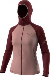 Mikina Dynafit Speed PTC Hooded W burgundy 23/24 Velikost: L, Barva: starorůžová / vínová