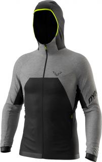 Mikina Dynafit Tour Wool Thermal Hoody alloy 22/23 Velikost: S, Barva: černá / šedá