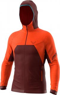 Mikina Dynafit Tour Wool Thermal Hoody dawn 22/23 Velikost: L, Barva: řepová / oranžová