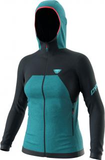 Mikina Dynafit Tour Wool Thermal Hoody W blueberry brittany 23/24 Velikost: XL, Barva: modrá