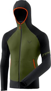 Mikina Dynafit Transalper Light PTC Hoody winter moss 2023 Velikost: L, Barva: černá / zelená