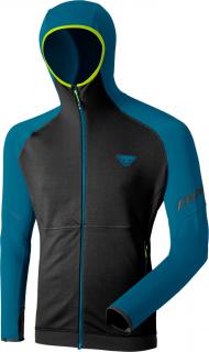 Mikina Dynafit Transalper Thermal Hoody reef 2022 Velikost: S, Barva: černá / modrá