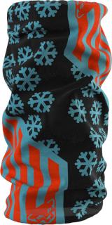 Nákrčník Dynafit Logo Neck Gaiter storm blue 22/23 Velikost: UNI, Barva: modrá / oranžová