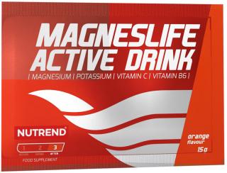 Nutrend Magneslife Active Drink 15g Příchuť: Pomeranč