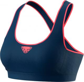 Podprsenka Dynafit Alpine Bra W poseidon fluo coral 2023 Velikost: L, Barva: modrá / korálová