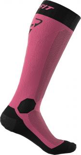 Ponožky Dynafit Speed Dryarn flamingo 23/24 Velikost EU: 35-38, Barva: růžová