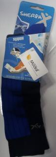 Ponožky Sherpa K2 P modrá Velikost: M, Barva: modrá