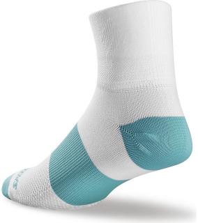 Ponožky Specialized RBX Women's Mid Socks white 2018 Velikost: XS / S, Barva: bílá
