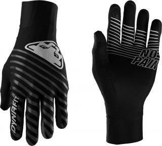 Rukavice Dynafit Alpine Reflective black out/nimbus 2024 Velikost: XS, Barva: černá / šedá