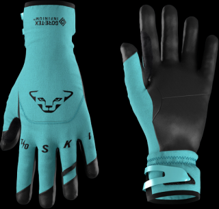 Rukavice Dynafit Tour Infinium Gloves marine blue 23/24 Velikost: L, Barva: modrá / černá