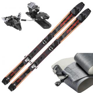 Set Dynafit Seven Summits Plus Ski Set grey/red 21/22 Délka: 149 cm