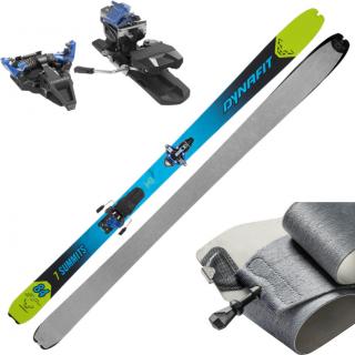 Set Dynafit Seven Summits Plus Ski Set lime yellow/black 22/23 Délka: 158 cm