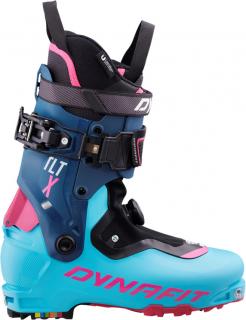 Skialpové boty Dynafit TLT X W 23/24 Velikost - Mondo: 26,5, Barva: modrá / růžová