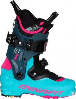 Skialpové boty Dynafit TLT X W Extra Wide 23/24 Velikost - Mondo: 26,0, Barva: modrá / růžová