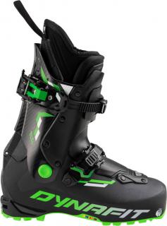 Skialpové boty Dynafit TLT8 Carbonio black/dna green 21/22 Velikost - Mondo: 25,0, Barva: černá / zelená