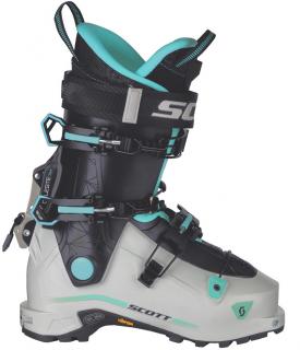 Skialpové boty Scott Celeste Tour W white/mint green 21/22 Velikost - Mondo: 26,5, Barva: bílá / černá / tyrkysová