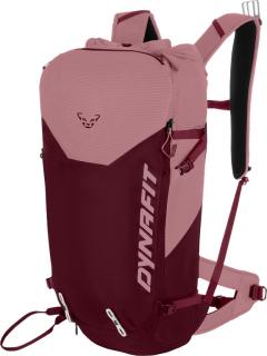Skialpový batoh Dynafit Radical 30+ W mokarosa/burgundy 24/25 Velikost: UNI, Barva: starorůžová / vínová