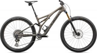 Specialized S-Works Stumpjumper gloss black pearl/satin black pearl/brushed black chrome 2023 Velikost: S2, Barva: šedá