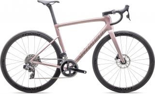 Specialized Tarmac SL8 Expert satin champagne/black pearl 2025 Velikost: 44, Barva: růžová