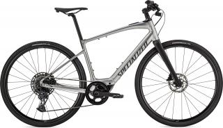 Specialized Turbo Vado SL 5.0 brushed aluminum/black reflective 2023 Velikost: L, Barva: šedá