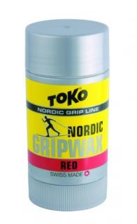 Stoupací vosk Toko Nordic GripWax Red Barva: červená