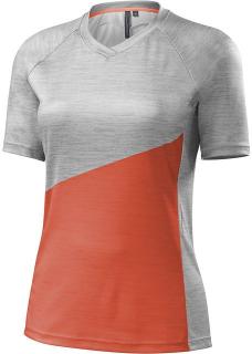 Tričko Specialized Andorra Comp Jersey SS W neon coral 2020 Velikost: M, Barva: oranžová