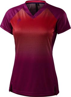 Tričko Specialized Andorra Jersey SS W berry 2019 Velikost: M, Barva: růžová