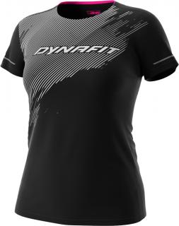 Triko Dynafit Alpine 2 S/S Tee W black out/nimbus 2025 Velikost: XS, Barva: černá / bílá