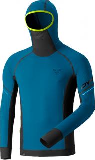 Triko Dynafit Alpine LS Tee M reef 2022 Velikost: XL, Barva: modrá / černá