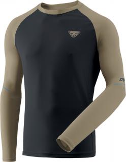 Triko Dynafit Alpine Pro LS Tee blueberry/rock khaki 2024 Velikost: L, Barva: modrá / khaki