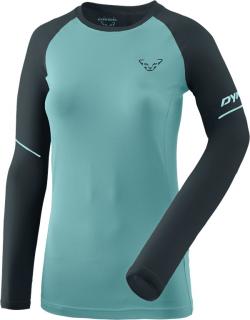 Triko Dynafit ALPINE PRO W LS TEE marine blue 2023 Velikost: L, Barva: modrá