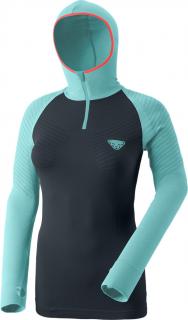Triko Dynafit FT Dryarn Warm Hoody W marine blue 24/25 Velikost: S / M, Barva: modrá