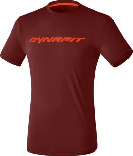 Triko Dynafit Traverse 2 M SS TEE syrah 2023 Velikost: XL, Barva: cihlová