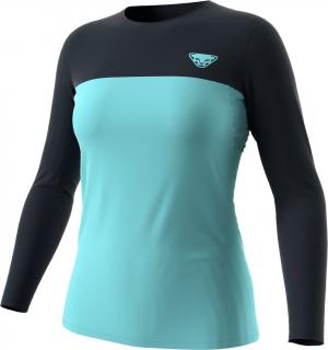 Triko Dynafit Traverse S-Tech Longsleeve W marine blue 2023 Velikost: M / L, Barva: modrá