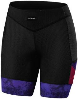 Vnitřní kalhoty Specialized Swat Liner WMN berry 2018 Velikost: XS, Barva: černá / fialová