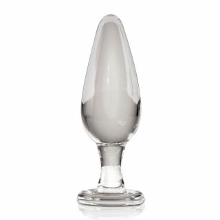 Luxusní skleněný anální kolík - ICICLES no. 26