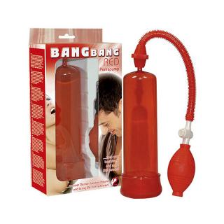 Vakuová pumpa Bang Bang - červená