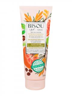 BISOU - Balzámová maska - ​​Pro oslabené a lámavé vlasy - Posilující a antioxidační, 230 ml