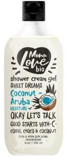 BISOU - Bio MonoLove - Sprchový gel - Hydratace - Kokos-Aruba, 300 ml