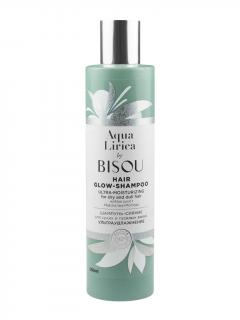 BISOU - Ultra Hydratační Šampon -  Aqua Lirica - suché a unavené vlasy, 250 ml