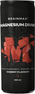 BrainMax Magnesium drink 375 mg, hořčík, 250 ml, 2 příchutě Příchuť: Třešeň
