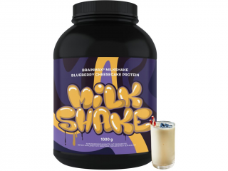BrainMax Milkshake Protein, 1000 g Příchuť: Borůvkový cheesecake