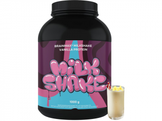 BrainMax Milkshake Protein, 1000 g Příchuť: Vanilka