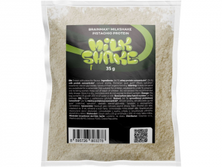 BrainMax Milkshake Protein, 35 g, VZOREK, 3 varianty Příchuť: Pistácie