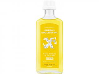 BrainMax - Omega 3, Olej z tresčích jater, citrón, 240 ml