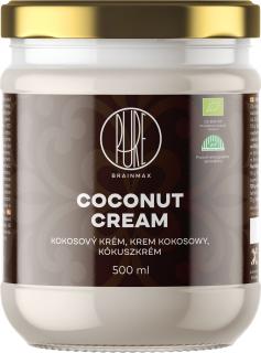BrainMax Pure Coconut Cream, Kokosový krém BIO, 500 g