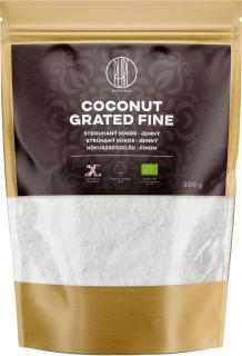 BrainMax Pure Coconut Grated Fine, Kokos strouhaný, jemný, BIO, 500 g