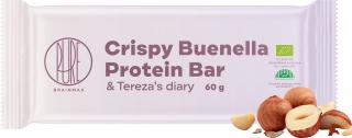 BrainMax Pure Crispy Buenella & Tereza's Diary Protein Bar, Proteinová tyčinka, Buenella, BIO, 60 g