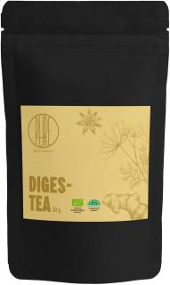 BrainMax Pure DIGES-TEA, bylinný čaj pro dobré trávení, 50 g, BIO