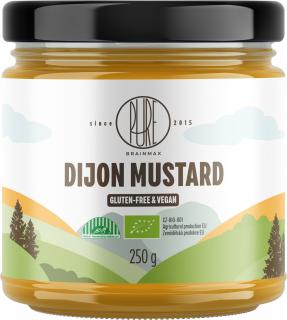 BrainMax Pure Dijon Mustard, Dijonská hořčice, BIO, 250 g
